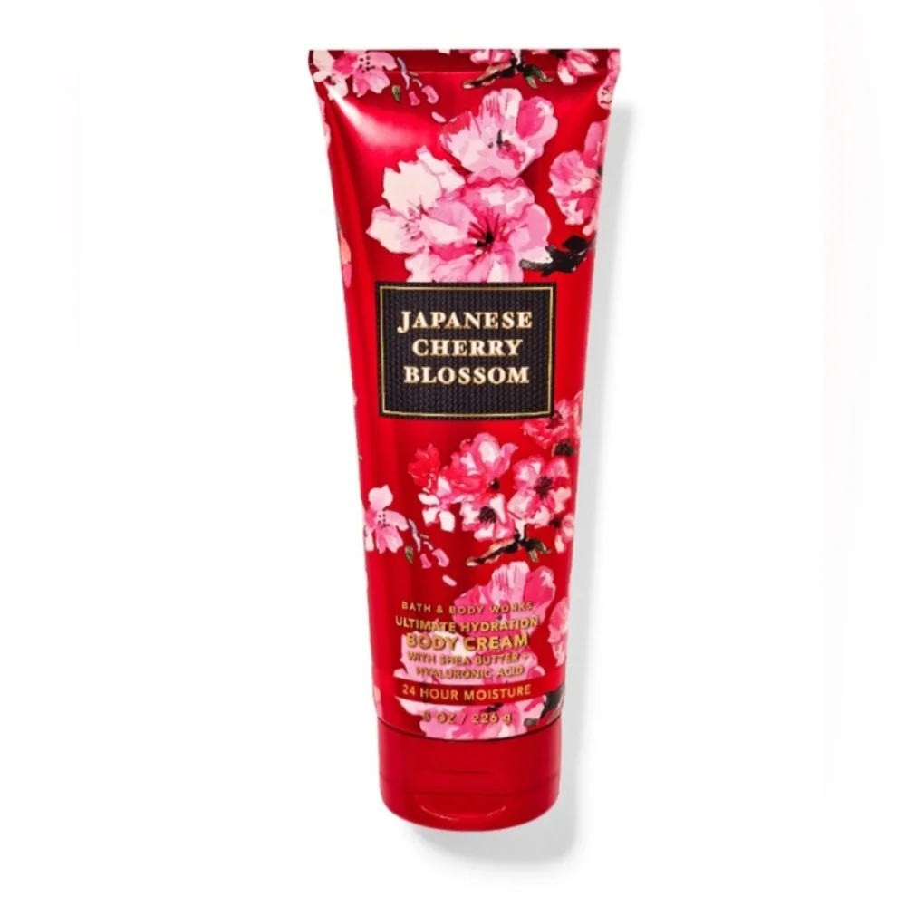 Bath & Body Works Japanese Cherry Blossom Body Cream NWT - Picture 1 of 1